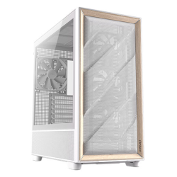 CAJA ANTEC FLUX ATX VENT 3X120MM 1X12OM REVERSE 1X140MM SIN FUENTE BLANCO