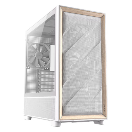 CAJA ANTEC FLUX ATX VENT 3X120MM 1X12OM REVERSE 1X140MM SIN FUENTE BLANCO