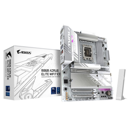 PLACA BASE GIGABYTE B860 A ELITE WF7 ICE 10