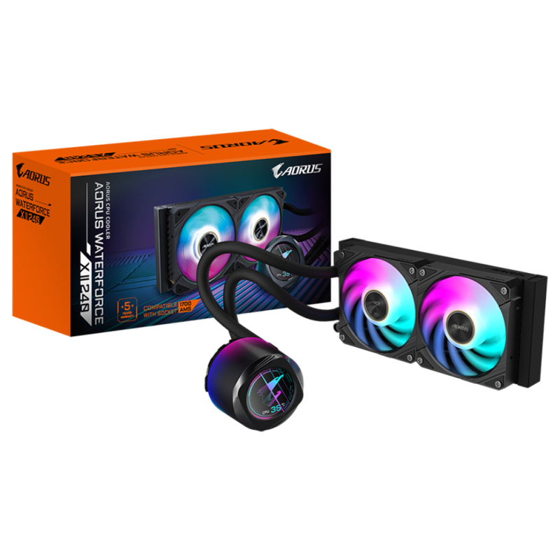 REFRIGERACION LIQUIDA GIGABYTE GP AORUS WATERFORCE X II 240