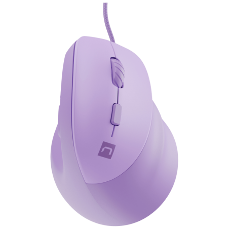 RATON NATEC CRAKE 2 PRO VERTICAL 12800 DPI OPTICO LAVANDA