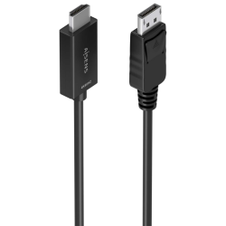 CABLE CONVERSOR AISENS DISPLAYPORT M A HDMI M 4K60HZ NEGRO 10M