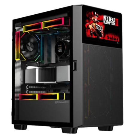 CAJA ATX NOX HUMMER BIOS PANTALLA LCD 8 
