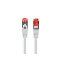 CABLE RED LANBERG LATIGUILLO CAT6 S FTP LSZH CU 1M GRIS FLUKE PASSED