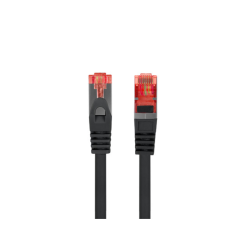 CABLE RED LANBERG LATIGUILLO CAT6 S FTP LSZH CU 2M NEGRO FLUKE PASSED