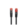 CABLE RED LANBERG LATIGUILLO CAT6 S FTP LSZH CU 5M NEGRO FLUKE PASSED