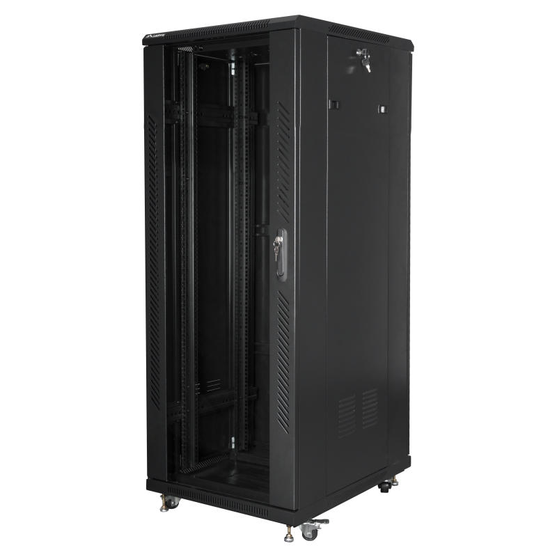ARMARIO LANBERG RACK 19 32U 600X800 FLAT PACK BLACK NEGRO