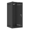 ARMARIO LANBERG MURAL RACK 10 12U 280X310 FLAT PACK NEGRO PUERTA CRISTAL