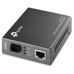 CONVERTIDOR TP LINK RJ45 10 100 A FIBRA MONOMODO SC
