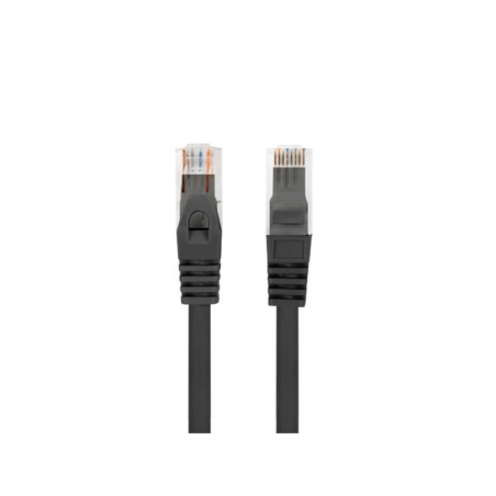 CABLE RED LANBERG LATIGUILLO CAT6 UTP LSZH CU 5M NEGRO FLUKE PASSED