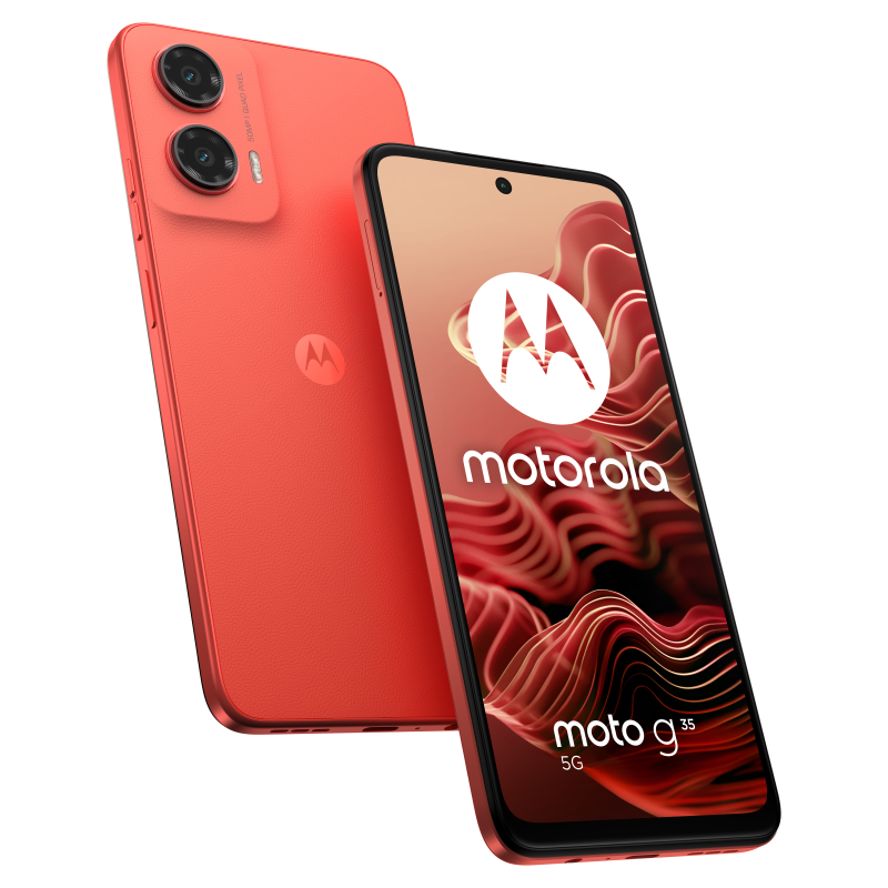 SMARTPHONE MOTOROLA MOTO G35 5G 8GB 256GB HOT CORAL