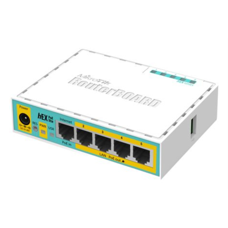 ROUTER MIKROTK HEX POE LITE RB750UPr2