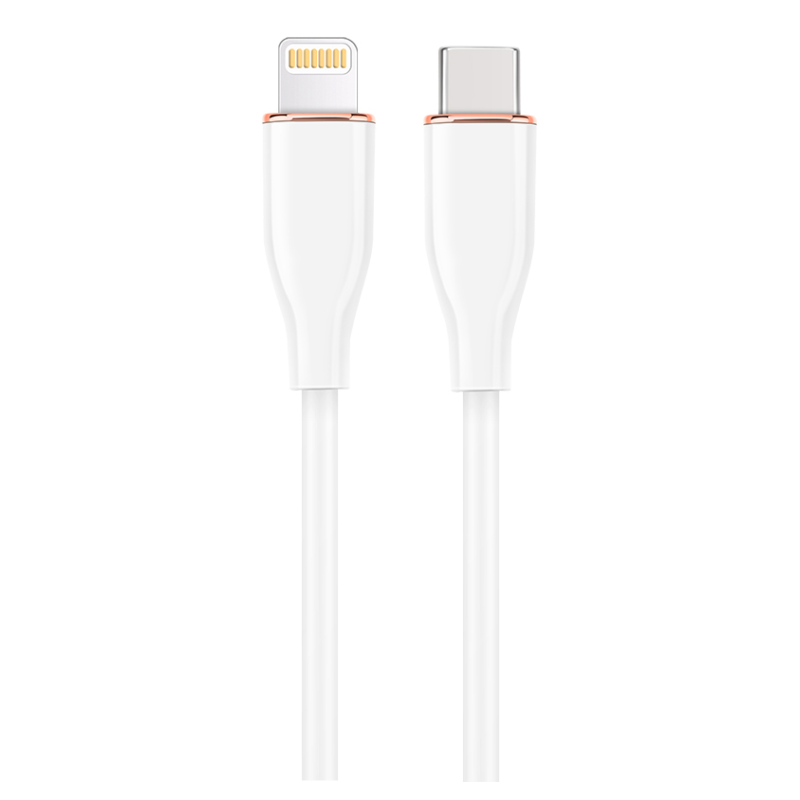 CABLE DE CARGA Y DATOS GEMBIRD USB TIPO C A 8 CLAVIJAS 15 M BLANCO