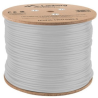 BOBINA CABLE RED LANBERG FTP RJ45 CAT6A SOLIDO CU AWG24 LSZH CPR 305M GRIS FLU