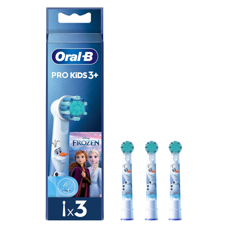 ACCESORIO DENTAL BRAUN ORAL B KIDS FROZEN BLANCO PACK 3 UDS