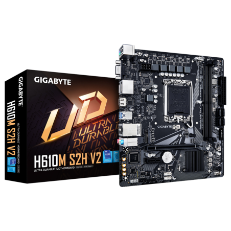 PLACA BASE GIGABYTE H610M S2H V2 1700 MATX 2XDDR5