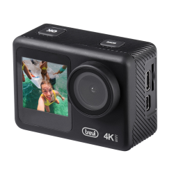 CAMARA DEPORTIVA 4K TREVI GO 2550 4K WI FI INCLUIDA CARCASA SUBACUATICA 30M