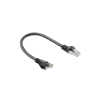 CABLE RED LANBERG LATIGUILLO CAT6 FTP 025M NEGRO FLUKE PASSED