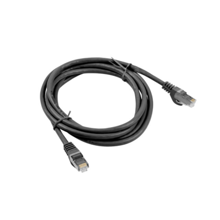 CABLE RED LANBERG LATIGUILLO CAT6 FTP 05M NEGRO FLUKE PASSED