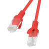 CABLE RED LANBERG CAT5E UTP 5M ROJO FLUKE PASSED