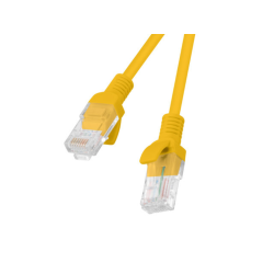CABLE RED LANBERG LATIGUILLO CAT6 UTP 025M NARANJA FLUKE PASSED