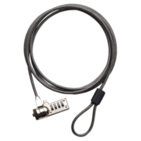 CABLE SEGURIDAD TARGUS PARA PORTATIL COMBINACION DEFCON