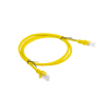 CABLE RED LANBERG LATIGUILLO CAT6 UTP 1M AMARILLO FLUKE PASSED