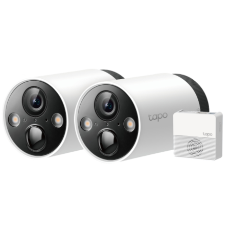 CAMARA TP LINK 2 TAPO C420 1 TAPO H220 2K 2 PACK