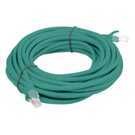 CABLE RED LANBERG CAT5E UTP 5M VERDE FLUKE PASSED