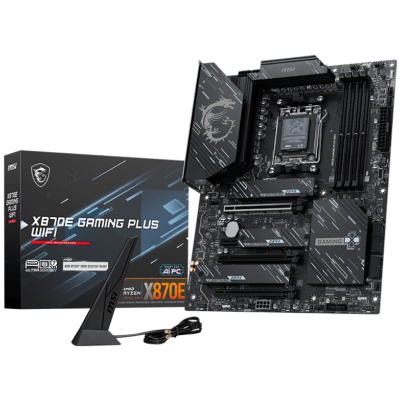 PLACA BASE MSI MPG X870E GAMING PLUS WIFI ATX AM5 4XDDR5