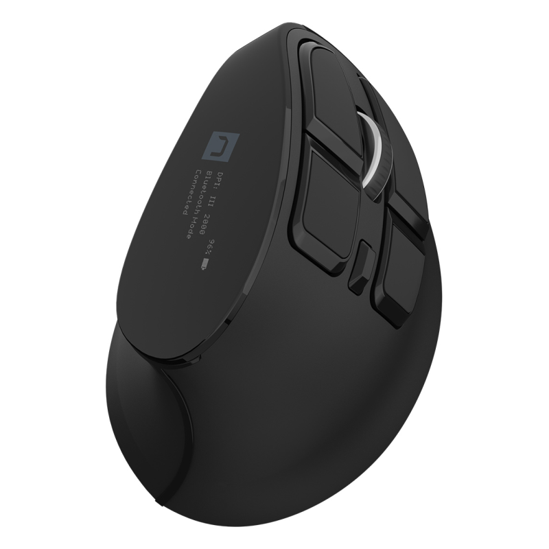 RATON NATEC EUPHONIE PRO VERTICAL DIESTRO 4000 DPI NEGRO BLUETOOTH PILAS