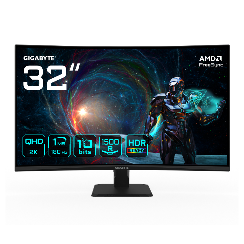 MONITOR GAMING GIGABYTE GS32QCA EK 315 2560X1440 QHD