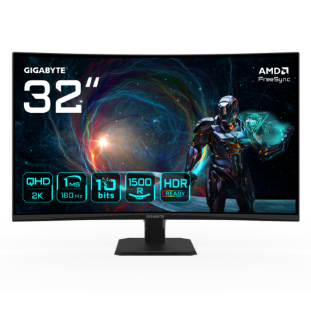 MONITOR GAMING GIGABYTE GS32QCA EK 315 2560X1440 QHD