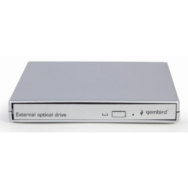 UNIDAD DE DVD USB EXTERNA GEMBIRD PLATA