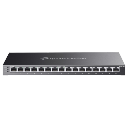 SWITCH TP LINK OMADA TL S2016P SMART 16x1G 8xPOE 120W