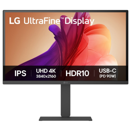 MONITOR PROFESIONAL LG ULTRAFINE 27U730A B 27 4K MULTIMEDIA REGULABLE NEGRO