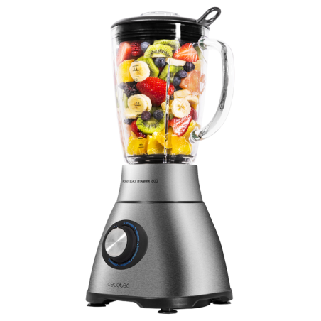 BATIDORA DE VASO CECOTEC POWER BLACK TITANIUM 1800