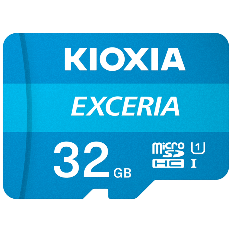 MICRO SD KIOXIA 32GB EXCERIA UHS I C10 R100 CON ADAPTADOR