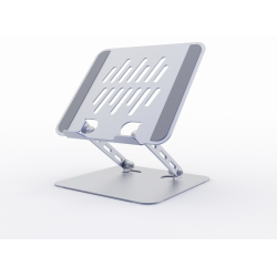 SOPORTE ELEVADOR PLEGABLE PARA PORTATIL GRIS ESPACIAL