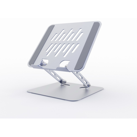 SOPORTE ELEVADOR PLEGABLE PARA PORTATIL GRIS ESPACIAL