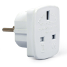 ADAPTADOR ALIMENTACION GEMBIRD CA PARA UK A SCHUKO UE 75A