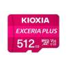 MICRO SD KIOXIA 512GB EXCERIA PLUS UHS I C10 R98 CON ADAPTADOR
