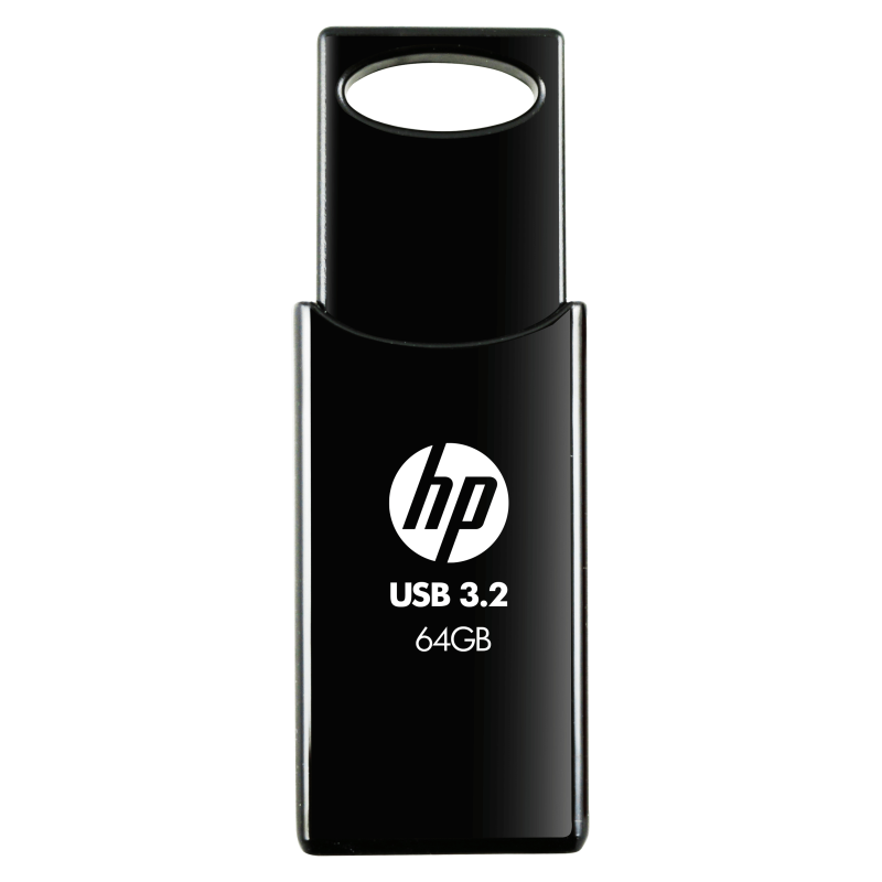 USB 32 HP 64GB 712W NEGRO