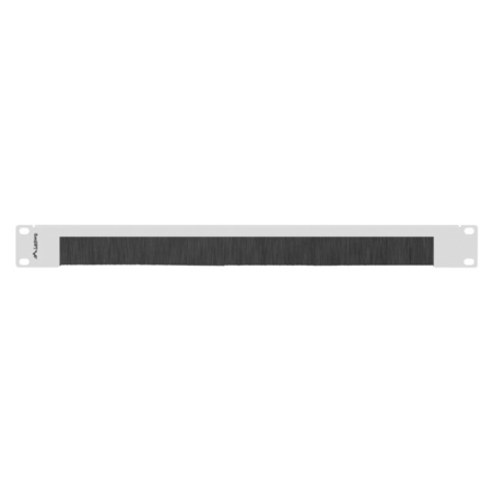 BRUSH PANEL LANBERG 1U GRIS