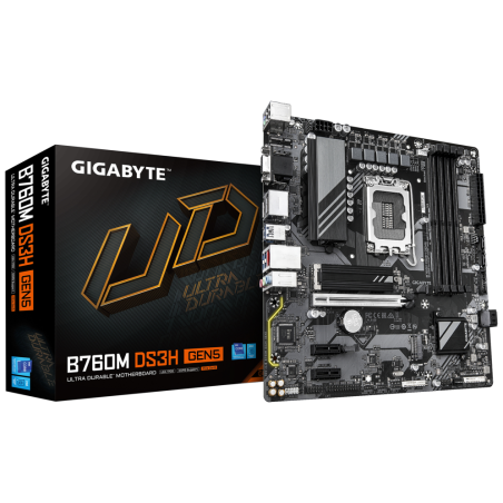 PLACA BASE GIGABYTE B760M DS3H GEN 5 4XDDR5
