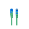 CABLE RED LANBERG CAT6A S FTP LSZH CCA 10M VERDE FLUKE PASSED