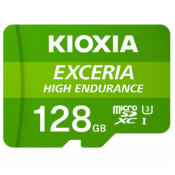 MICRO SD KIOXIA 128GB EXCERIA HIGH ENDURANCE UHS I C10 R98 CON ADAPTADOR