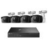 PACK CAMARA VIGI TP LINK BULLET VIGI NK8P B434I VIGI 3MP BULLET 8 CHANNEL POE