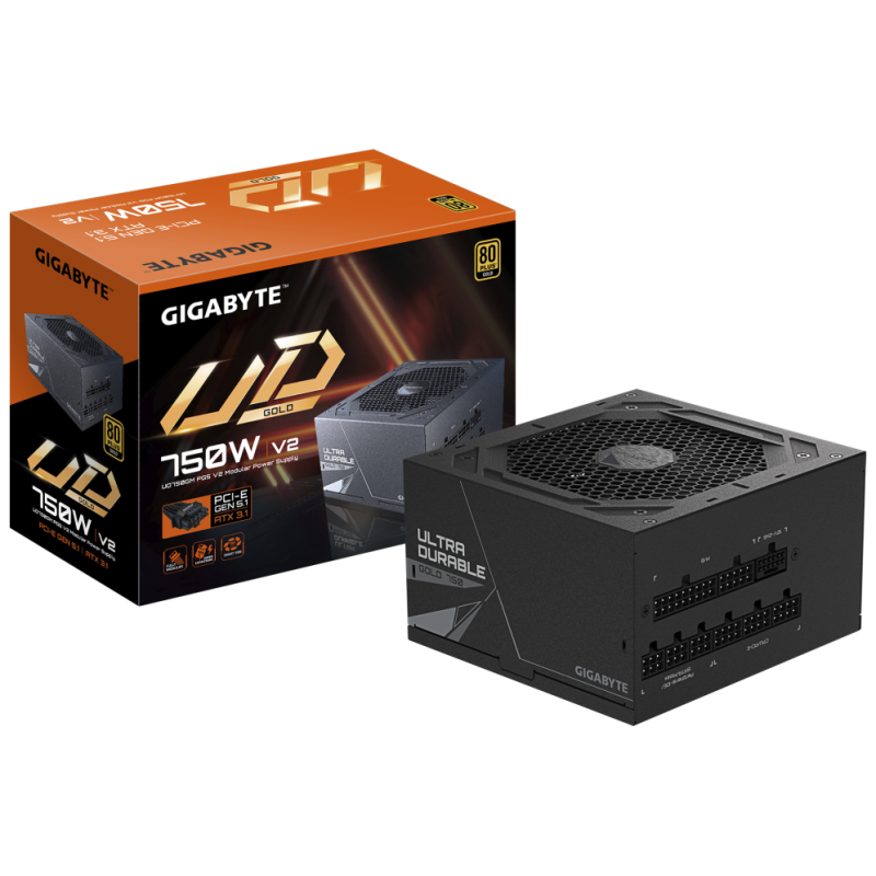 FUENTE ALIMENTACION GIGABYTE GP UD750GM PG5 V2 750W 80 GOLD