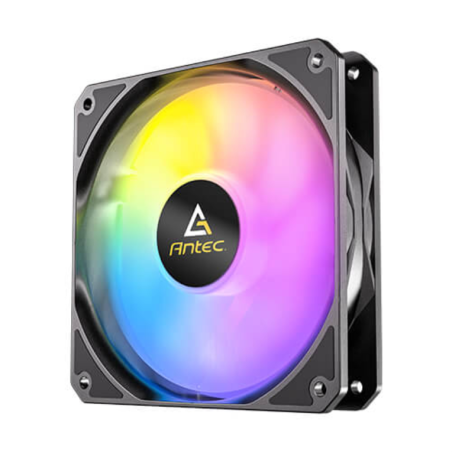 VENTILADOR CAJA ANTEC P12R ARGB 1X VENT REVERSE 120MM RGB NEGRO